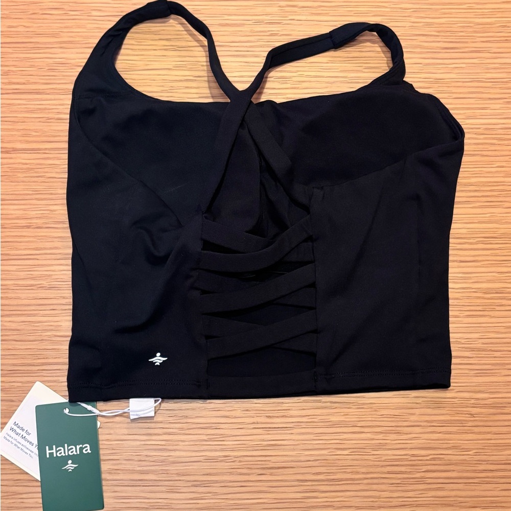 Halara Cropped Yoga Tank (D-F Cups!!) NWT